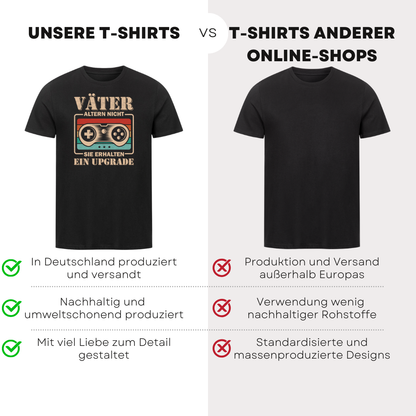 Väter altern nicht - Bio T-Shirt