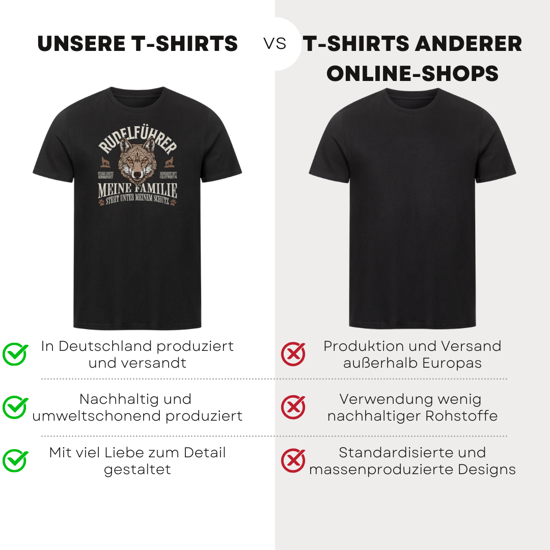 Rudelführer - Bio T-Shirt