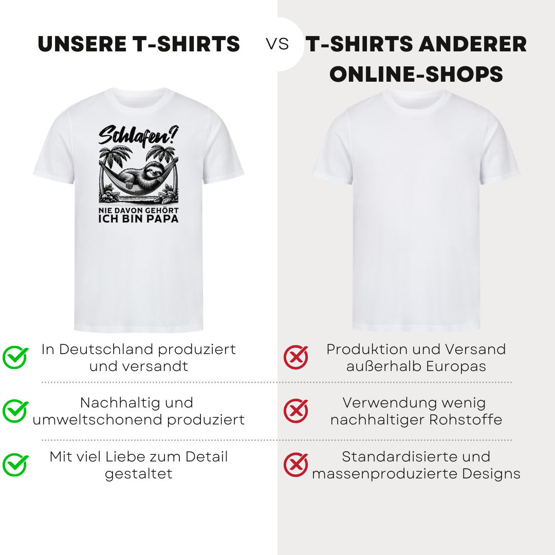 Schlafen? - Bio T-Shirt