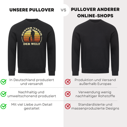Bester Vater der Welt - Bio Pullover