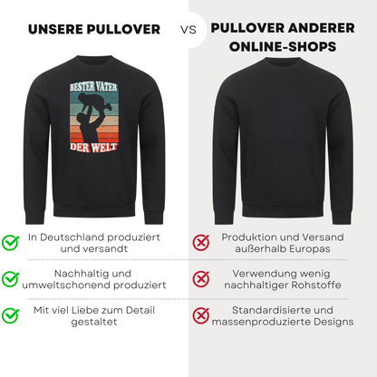 Bester Vater der Welt II - Bio Pullover