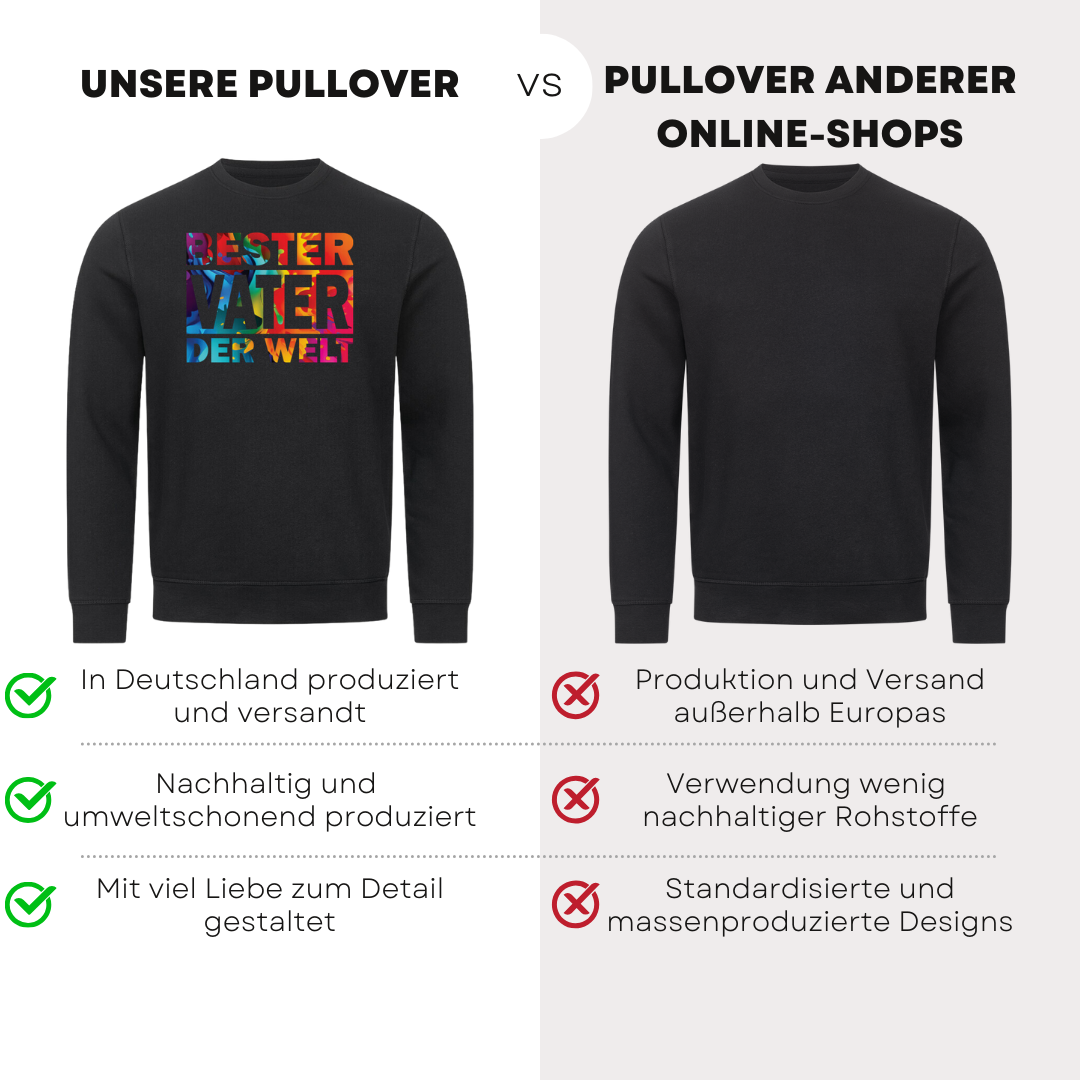 Bester Vater der Welt IV - Bio Pullover