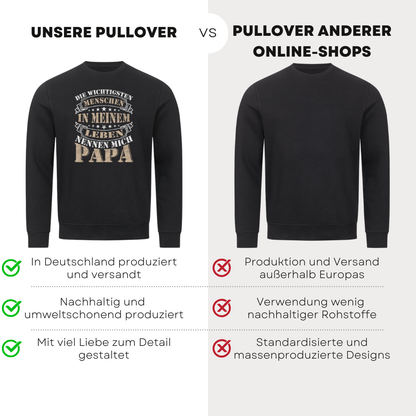 Die wichtigsten Menschen in meinem Leben - Bio Pullover