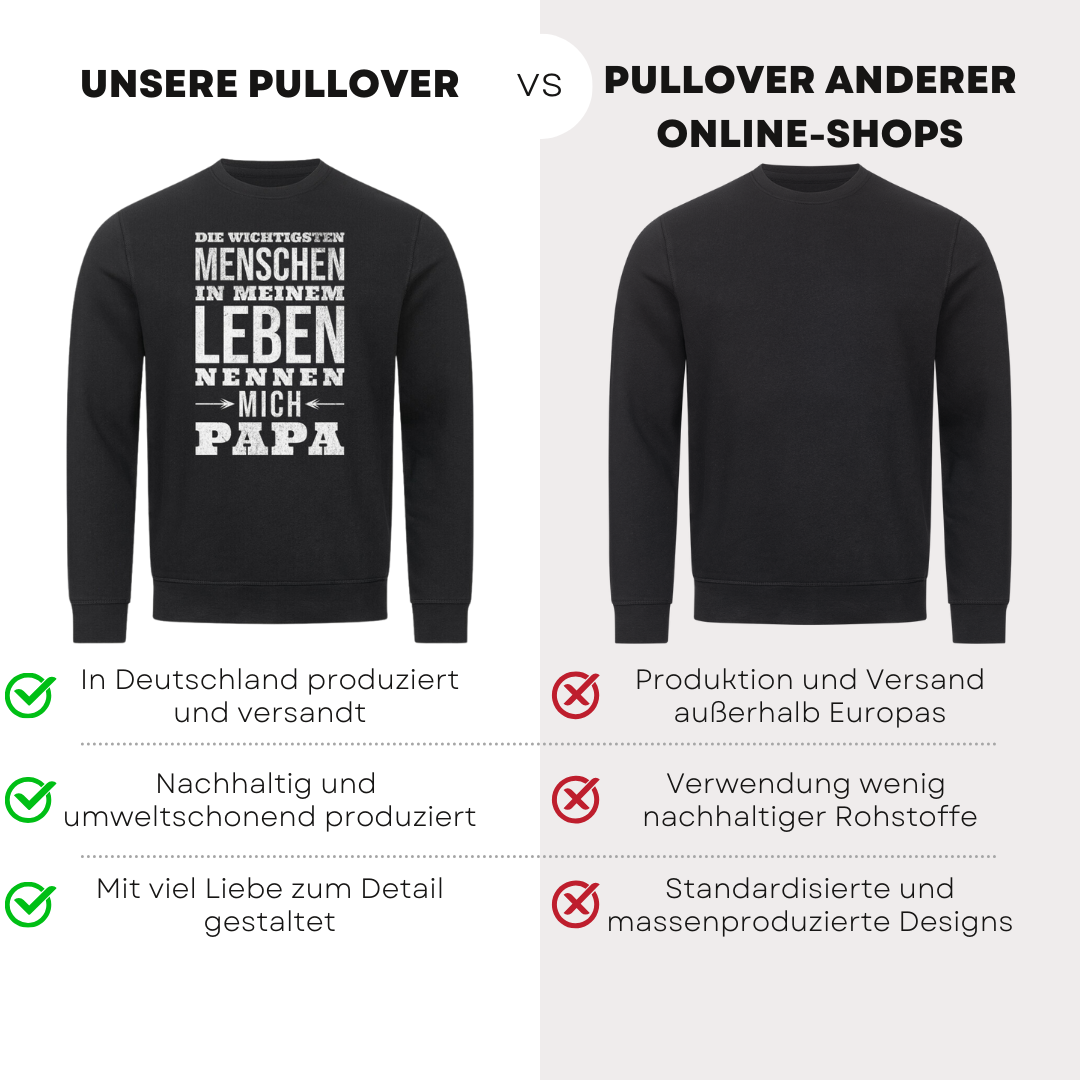 Die wichtigsten Menschen in meinem Leben II - Bio Pullover