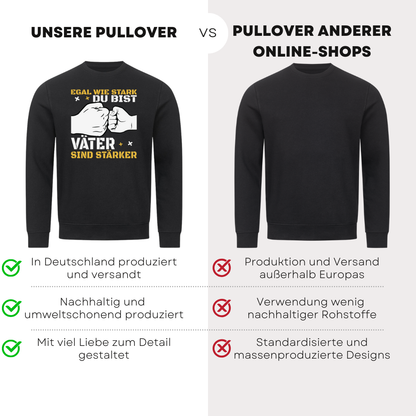Egal wie stark du bist - Bio Pullover