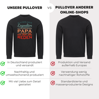 Legendärer Papa - Bio Pullover