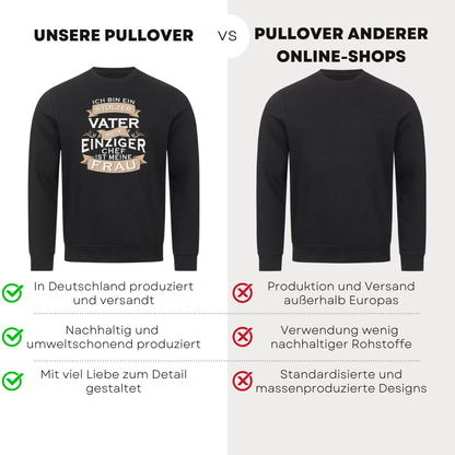 Ich bin ein stolzer Vater - Bio Pullover