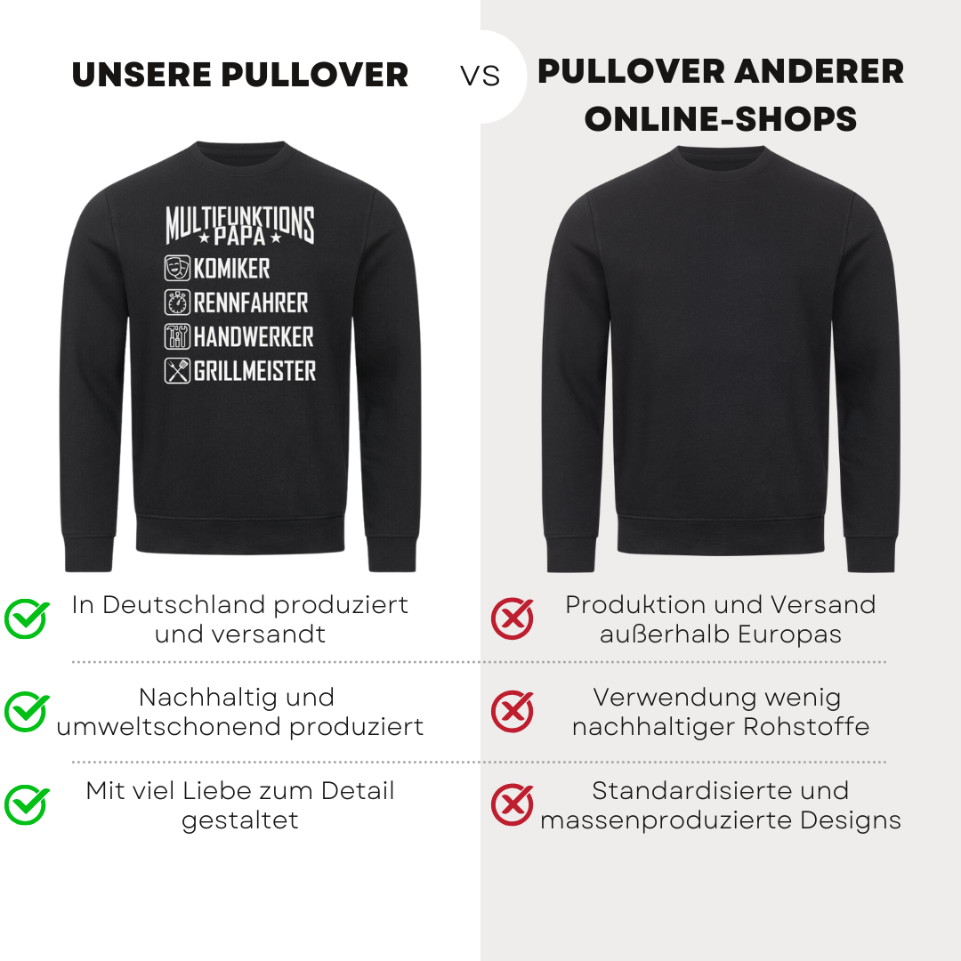 Multifunktionspapa - Bio Pullover