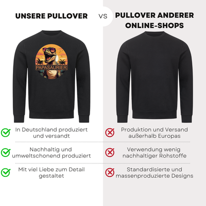 Papasaurier - Bio Pullover
