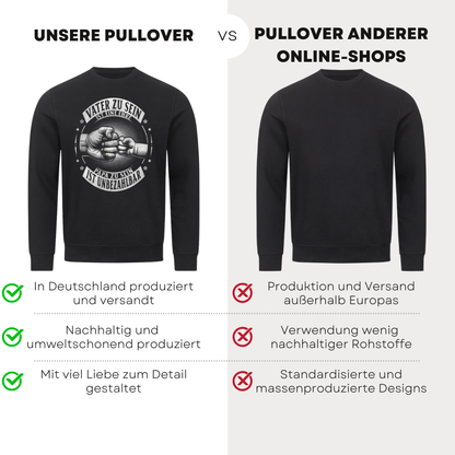 Vater zu sein ist eine Ehre - Bio Pullover