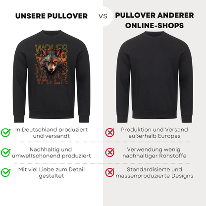 Wolfsvater II - Bio Pullover