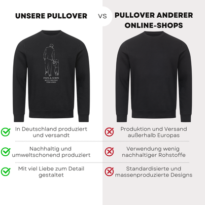 Papa & Sohn II - Bio Pullover