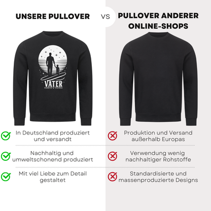 Vater Vorbild & Legende - Bio Pullover