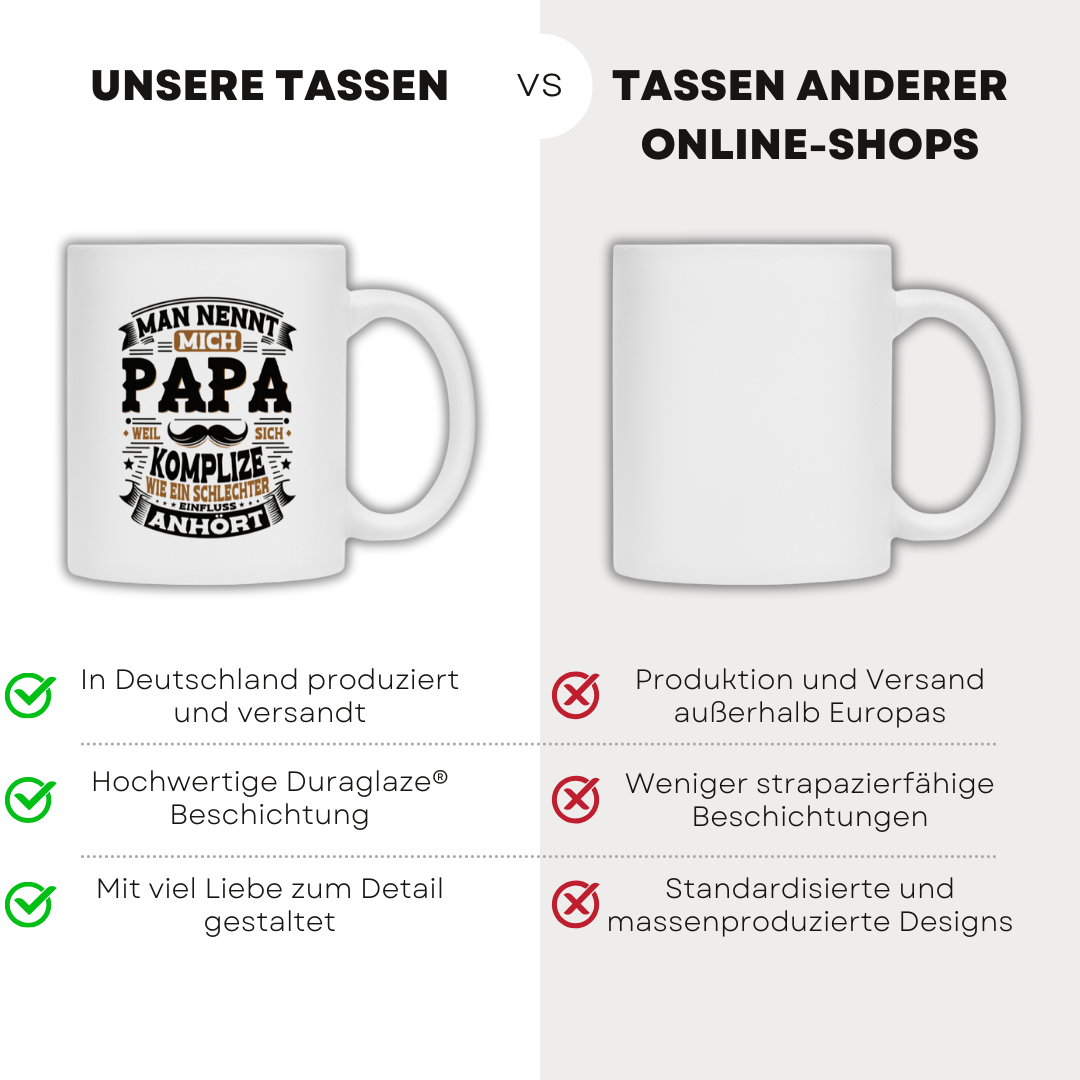 Man nennt mich Papa - Tasse