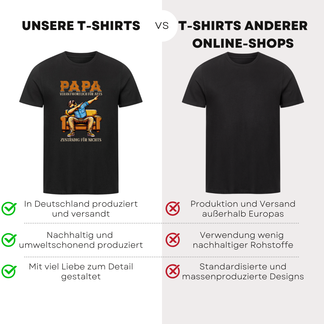 Papa V - Bio T-Shirt