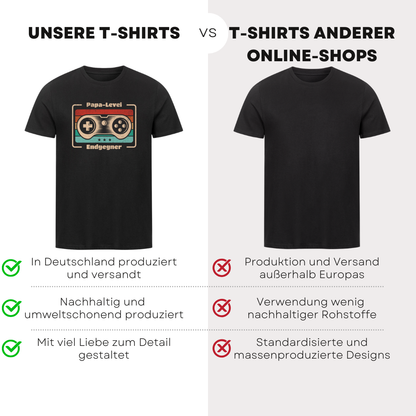 Papa-Level - Bio T-Shirt