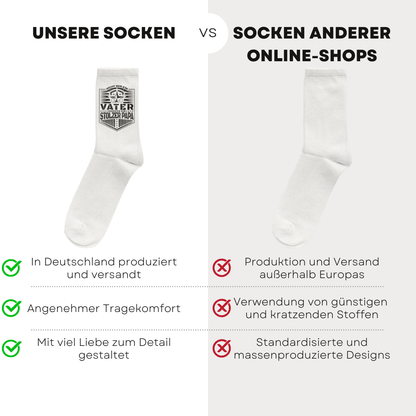 Nicht nur ein Vater - Socken