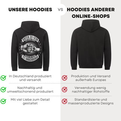 Vater zu sein ist eine Ehre - Bio Hoodie