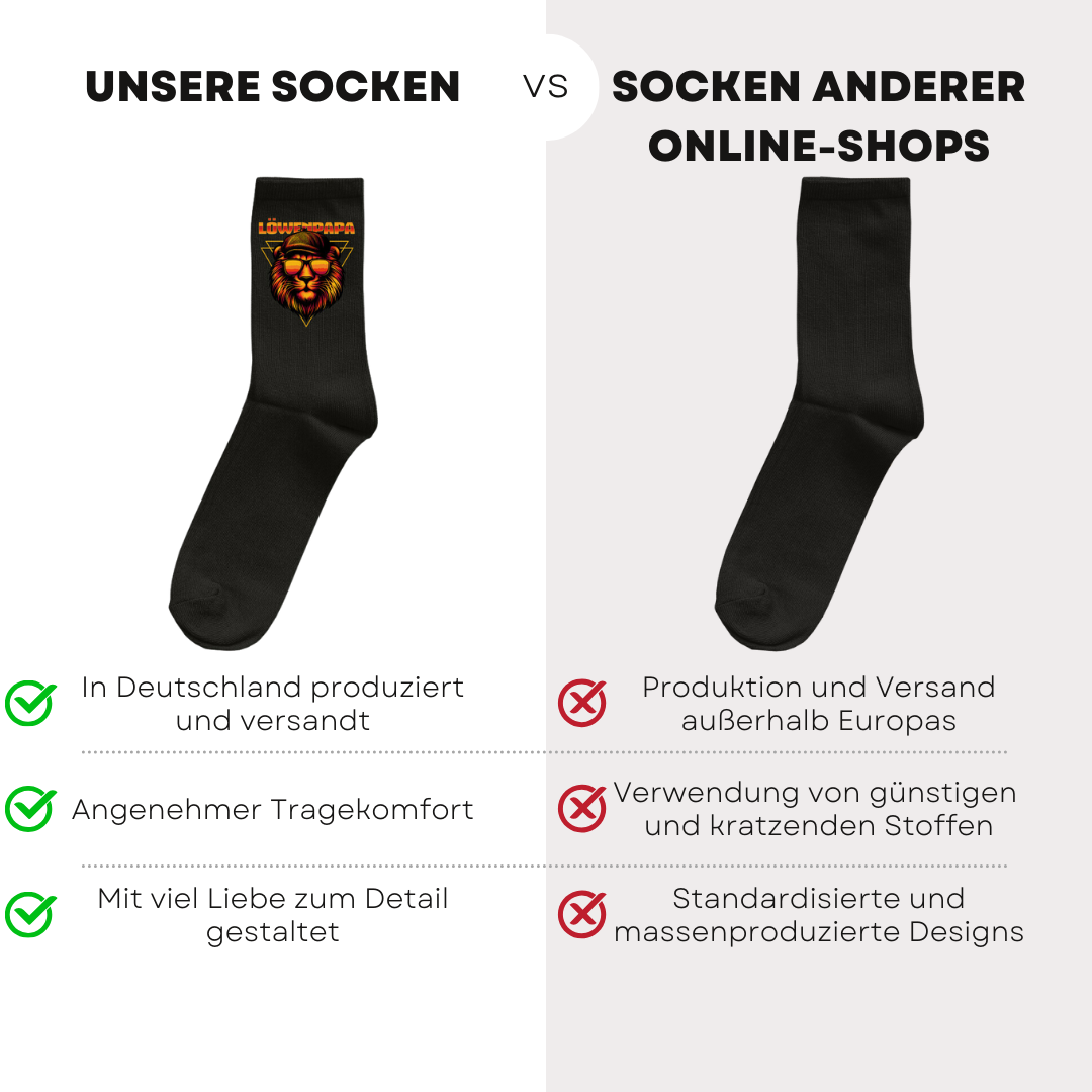 Löwenpapa - Socken