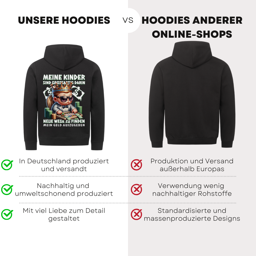 Meine Kinder - Bio Hoodie