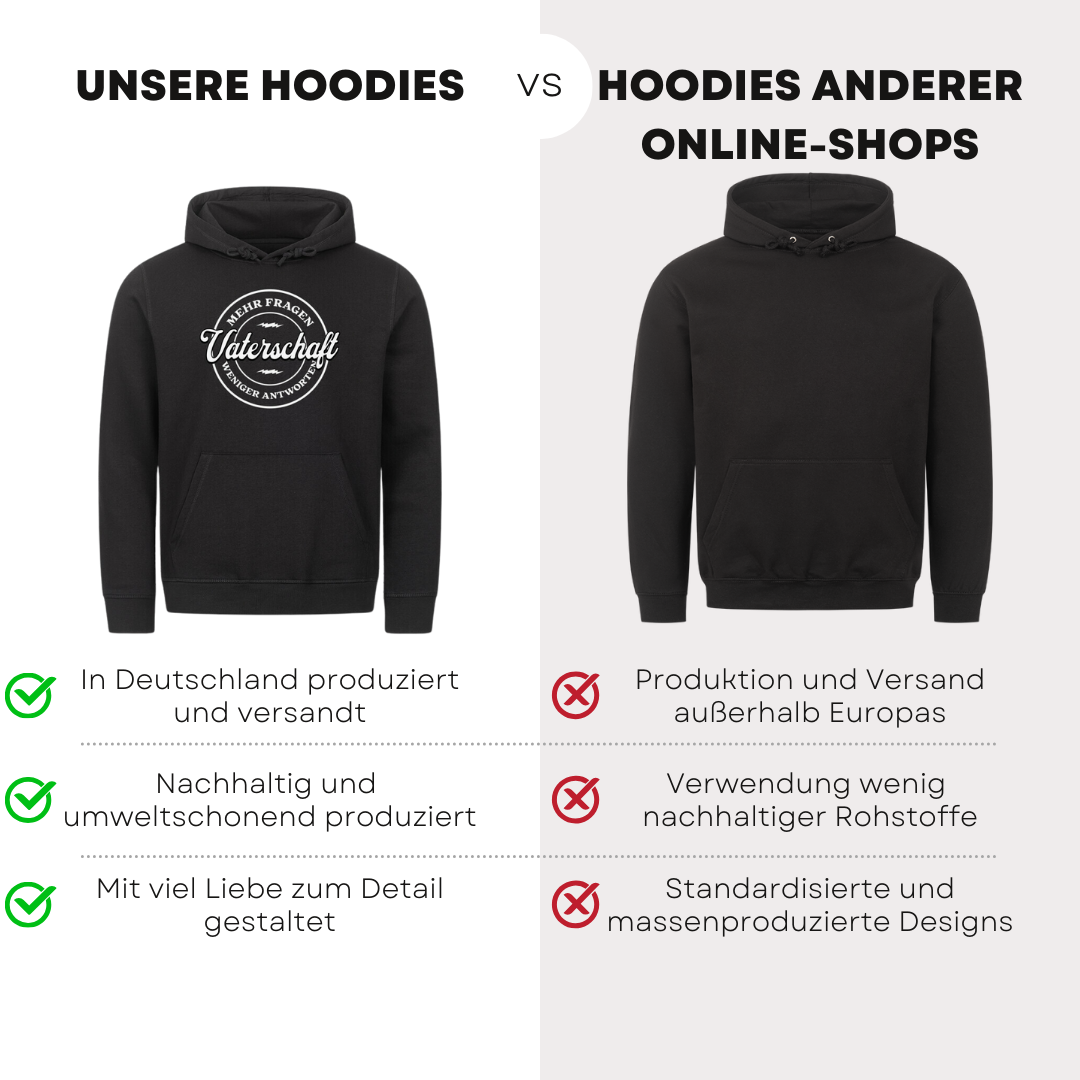 Vaterschaft - Bio Hoodie