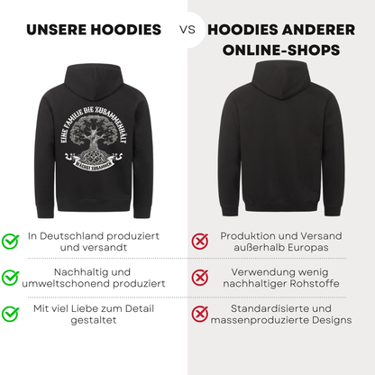 Eine Familie - Bio Hoodie