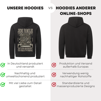 Jede Familie - Bio Hoodie