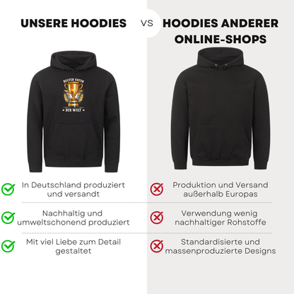 Bester Vater der Welt IV - Bio Hoodie