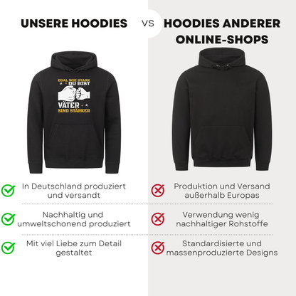 Egal wie stark du bist - Bio Hoodie