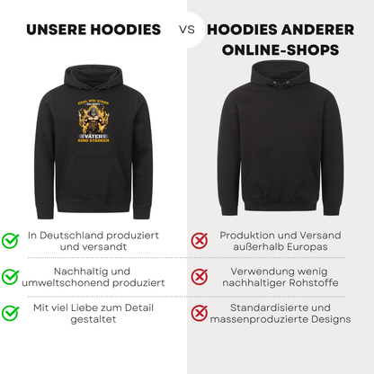 Egal wie stark du bist Väter sind stärker II - Bio Hoodie