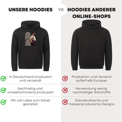 Ein Papa ohne Bauch - Bio Hoodie