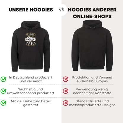Großartige Männer - Bio Hoodie