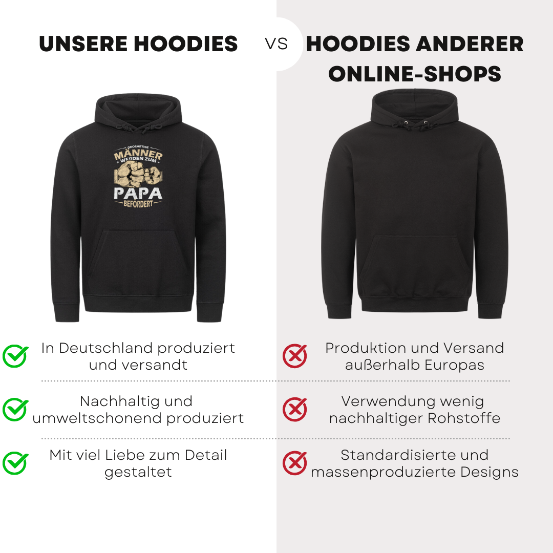 Großartige Männer III - Bio Hoodie