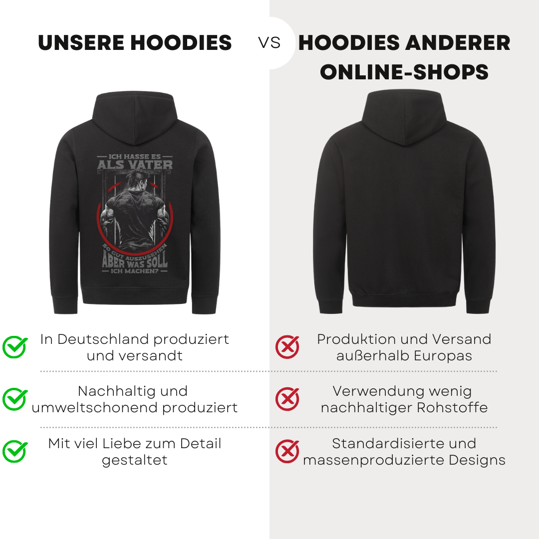Ich hasse es II - Bio Hoodie