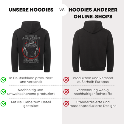 Ich hasse es II - Bio Hoodie