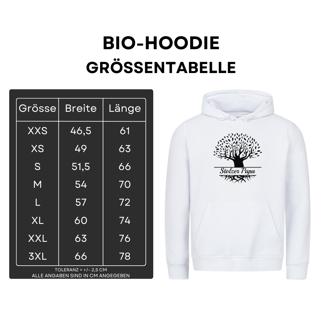 Stolzer Papa - Bio Hoodie