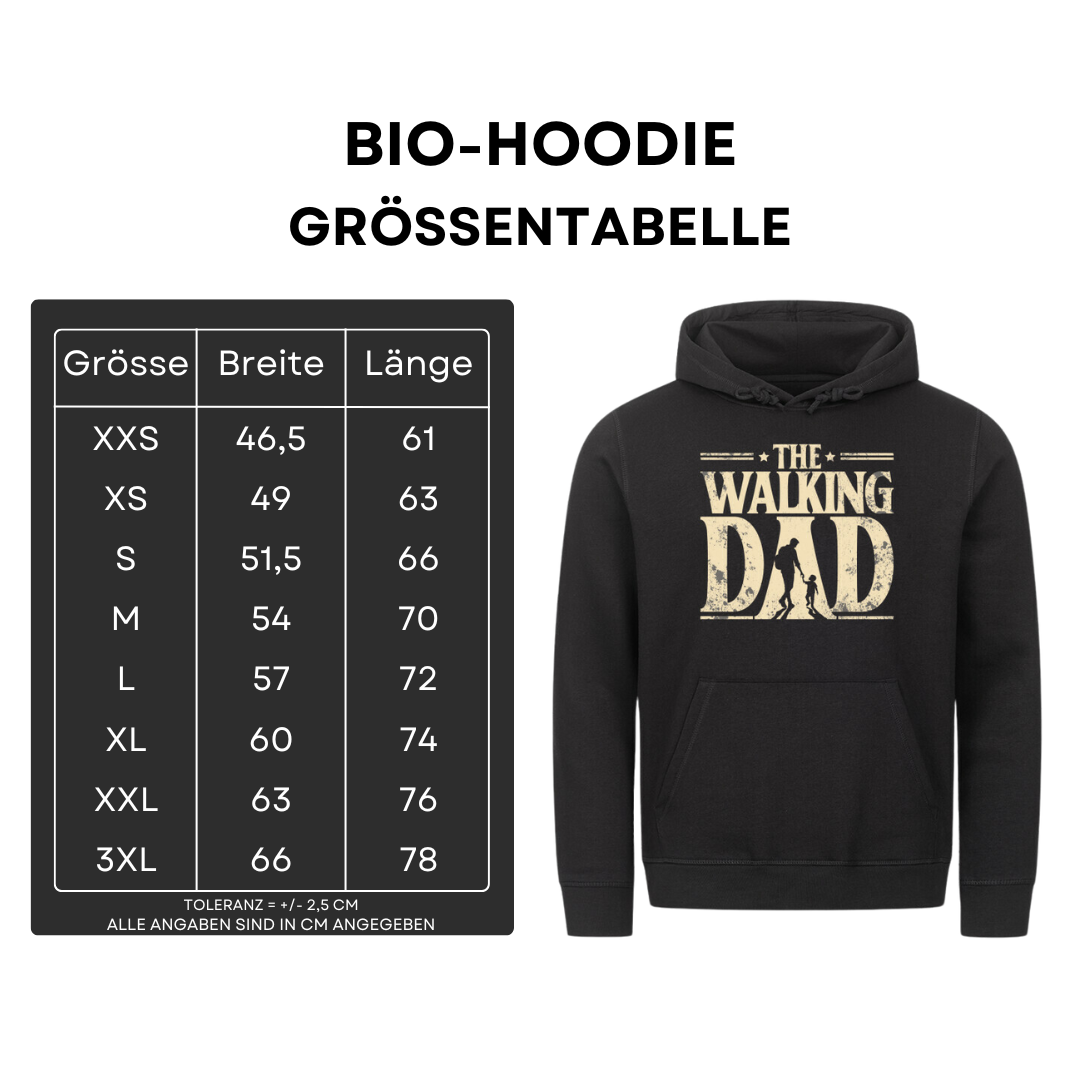 The Walking Dad - Bio Hoodie