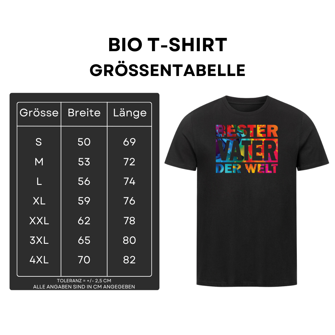 Bester Vater III - Bio T-Shirt