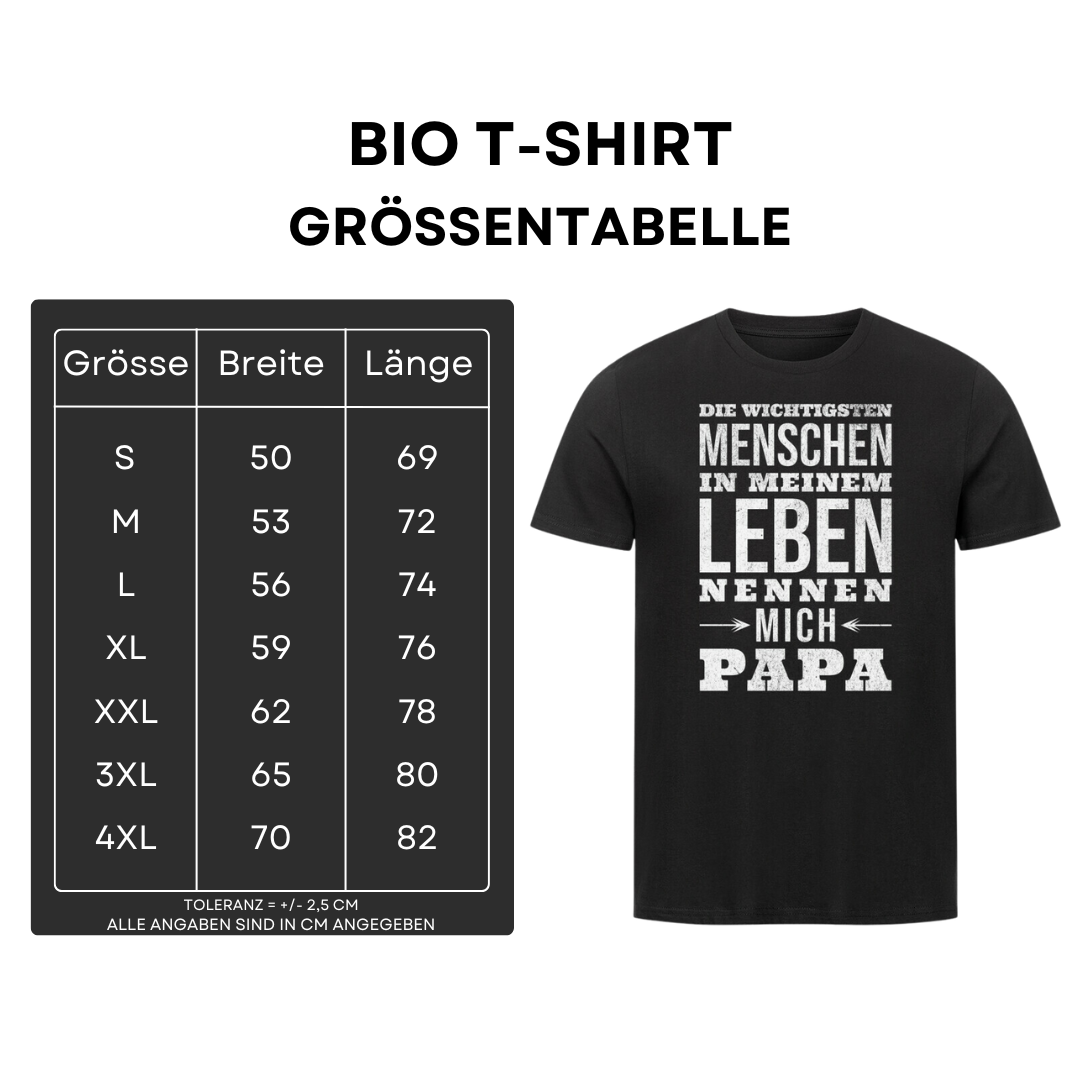 Die wichtigsten Menschen II - Bio T-Shirt