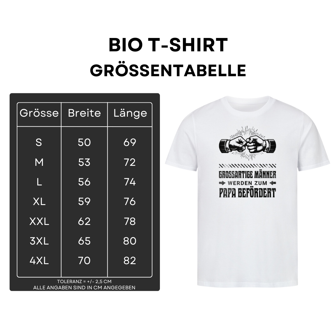 Großartige Männer - Bio T-Shirt