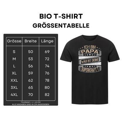 Ich bin Papa - Bio T-Shirt