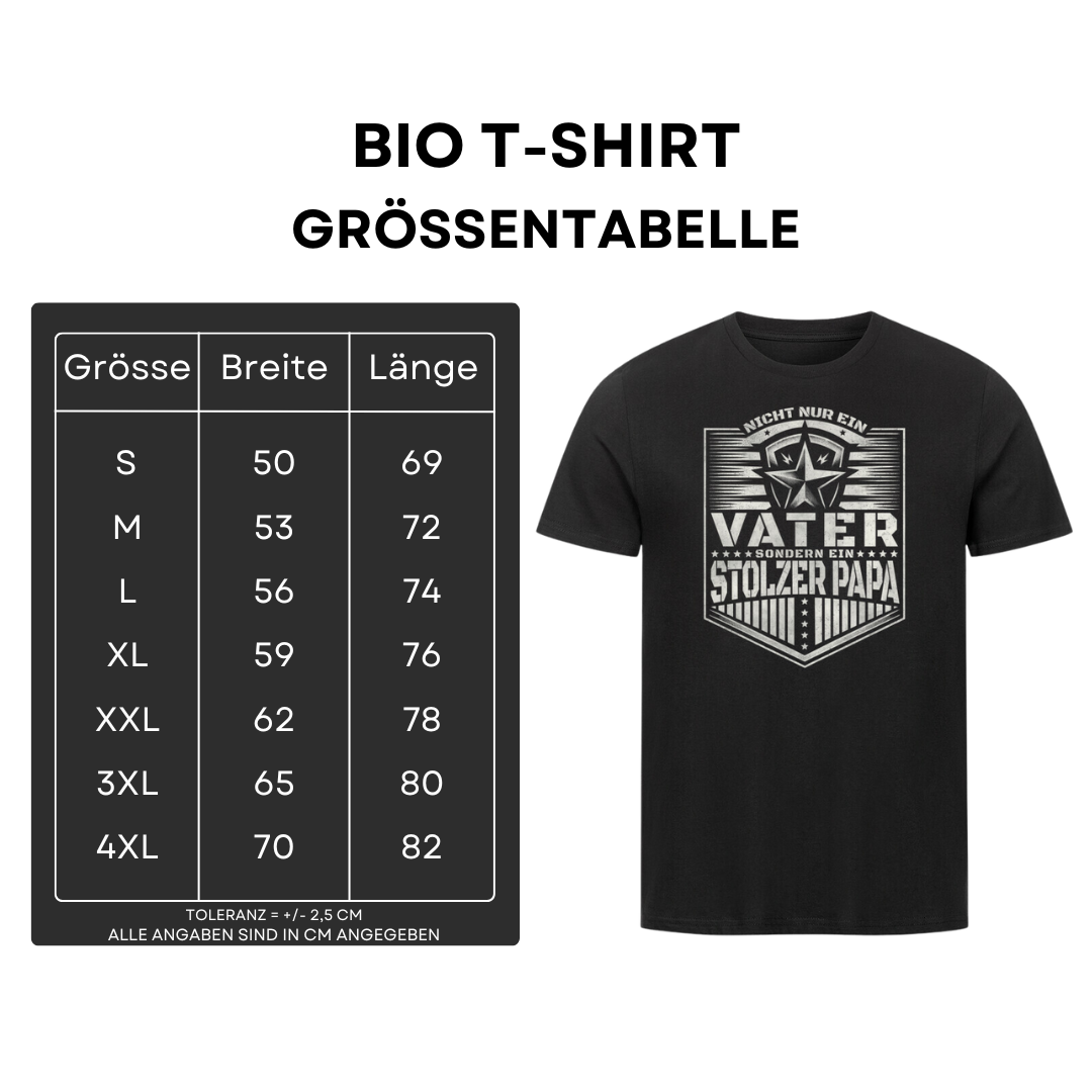 Nicht nur ein Vater - Bio T-Shirt