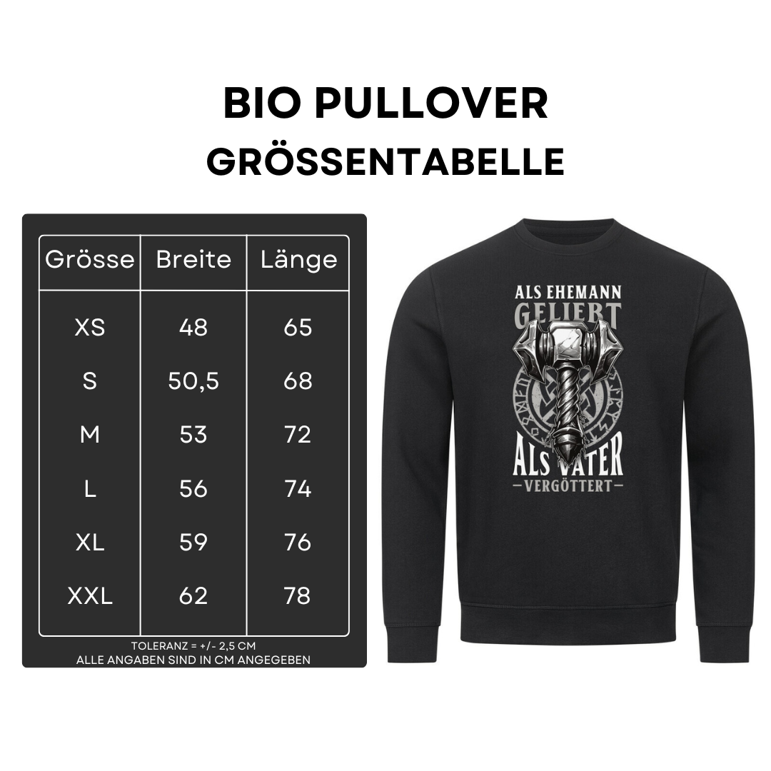 Als Ehemann geliebt - Bio Pullover