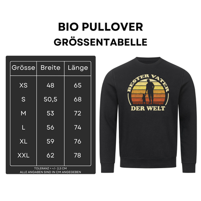 Bester Vater der Welt - Bio Pullover