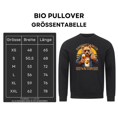 Bärenstarker Vater II - Bio Pullover