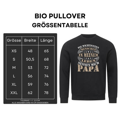 Die wichtigsten Menschen in meinem Leben - Bio Pullover