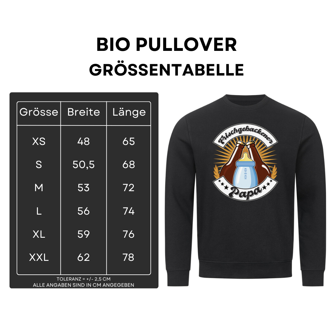Frischgebackener Papa - Bio Pullover