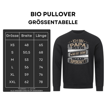 Ich bin Papa - Bio Pullover