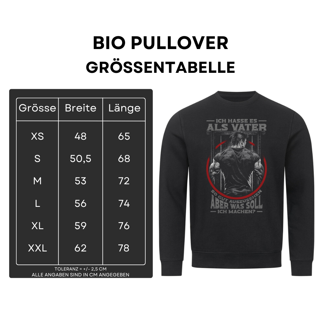Ich hasse es - Bio Pullover