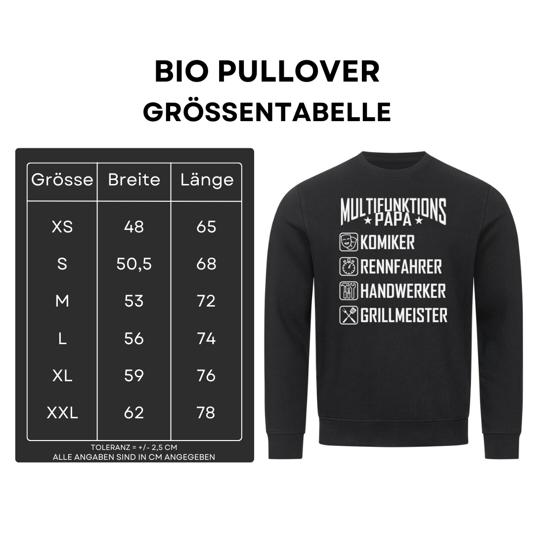 Multifunktionspapa - Bio Pullover